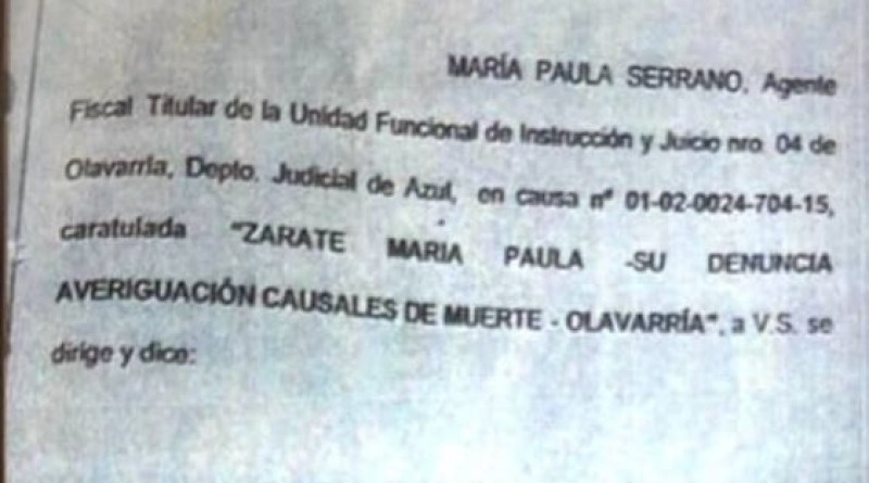 Pidieron la recusaci�n de la fiscal Serrano en la causa terrenos por su relaci�n con el Intendente y su esposa